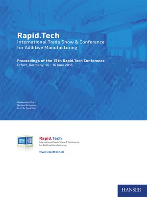 cover image of Rapid.Tech – International Trade Show & Conference for Additive Manufacturing